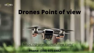 drones point of view