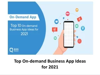 top on demand business app ideas for 2021