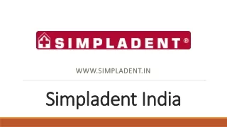 simpladent india