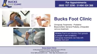 for appointments 0800 107 3290 01494 434 366