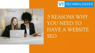 5 reasons why you need to have a website seo