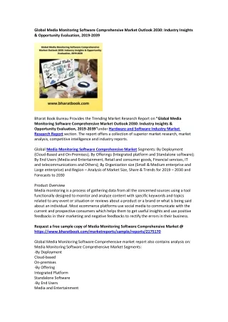 global media monitoring software comprehensive