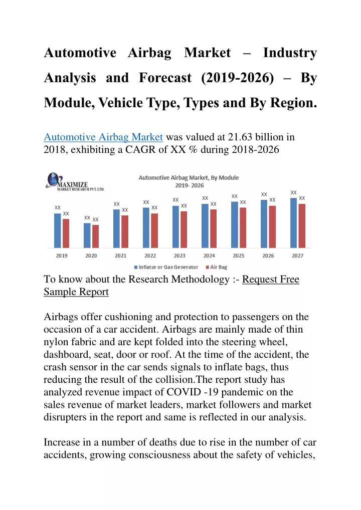 automotive airbag market industry