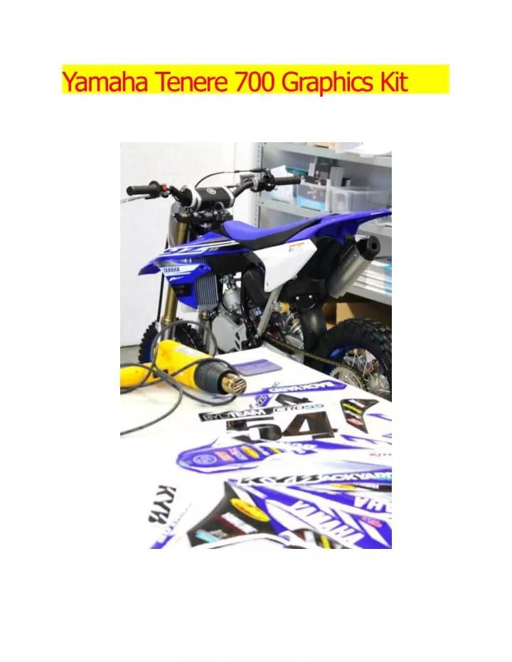 yamaha tenere 700 graphics kit