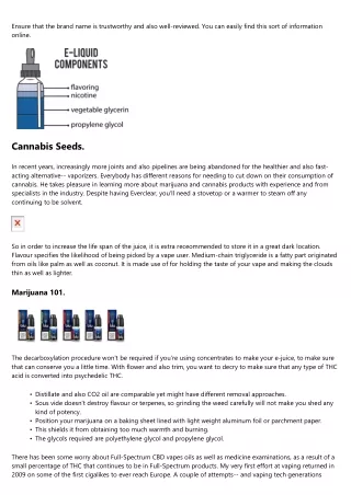 Exactly How To Make Thc Oil That Operates In An E.