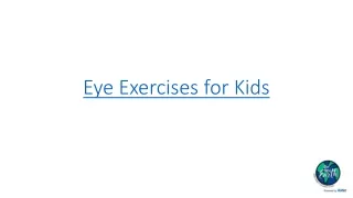 eye exercises for kids