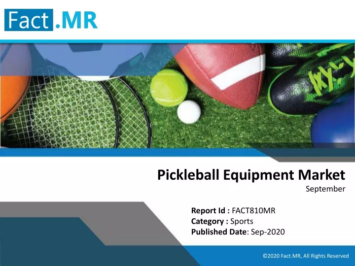 pickleball equipment market