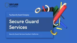 top security guard company
