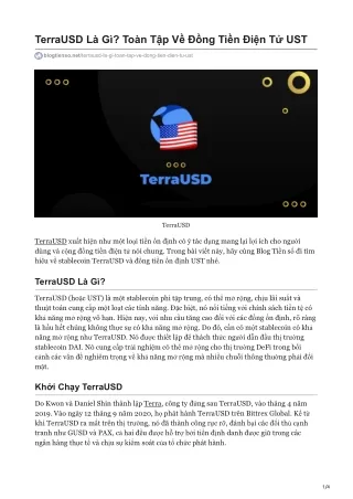 terrausd l g to n t p v ng ti n i n t ust
