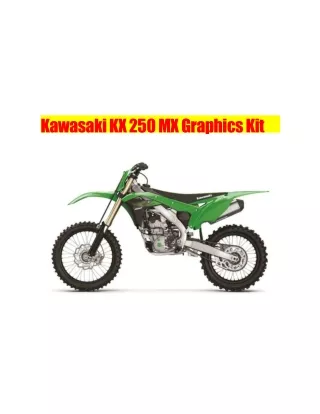 Kawasaki KX 250 MX Graphics Kit