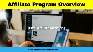 Affiliate Program Overview - TripFro