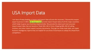 usa import data