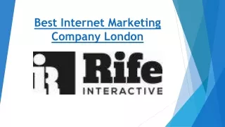 Hire the best digital marketing companies in London