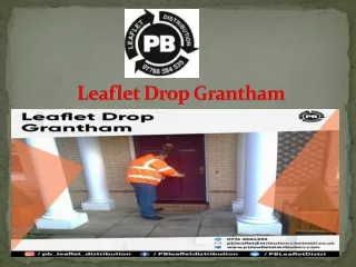 leaflet drop grantham