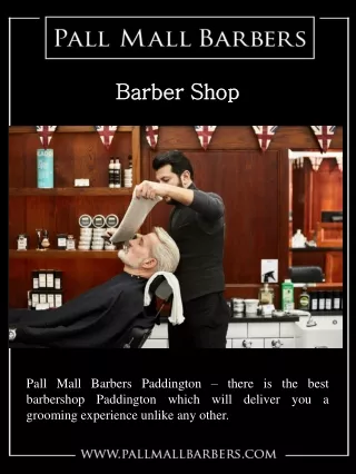 Paddington Barber