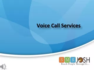Voice Calls Providers in Hyderabad, Voice Call Services in Hyderabad – SMSjosh