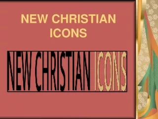 new christian icons