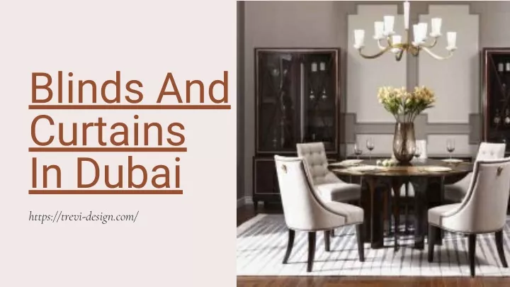blinds and curtains in dubai