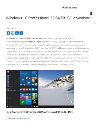 windows 10 professional 32 64 bit iso download