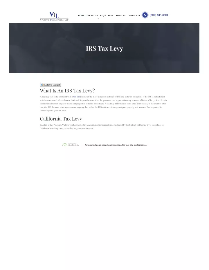 PPT - Irs Levy Notice PowerPoint Presentation, free download - ID:10552062