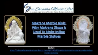 makrana marble idols why makrana stone is used