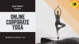 Online corporate yoga ppt