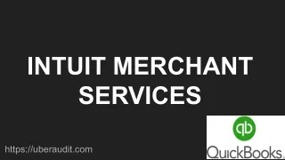 Intuit Merchant services (pdf)