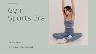 Gym Sports Bra