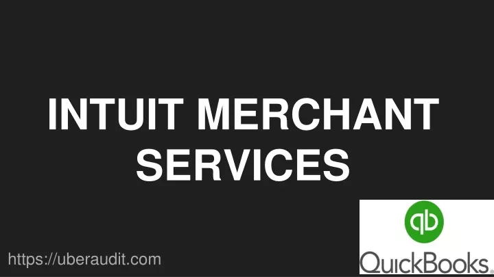 intuit merchant services