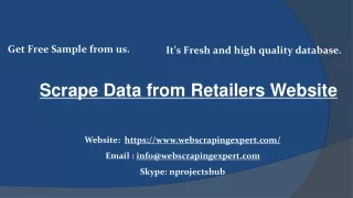 get free sample from us