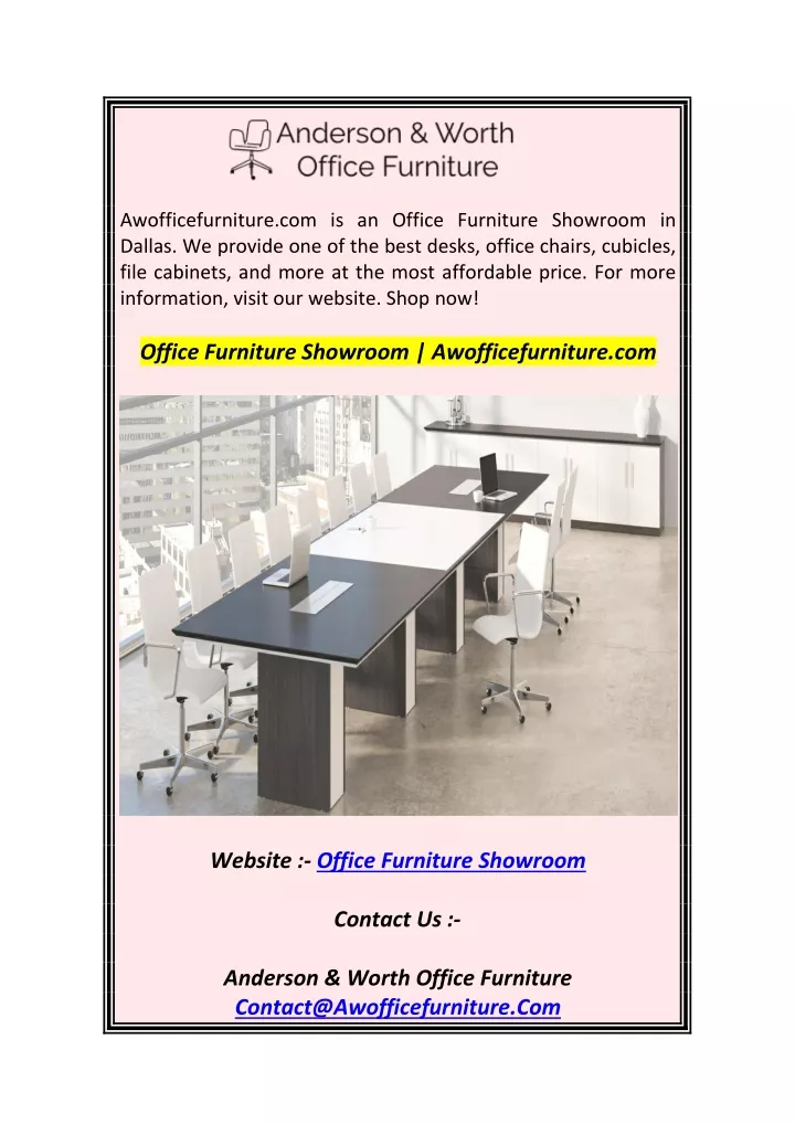 awofficefurniture com is an office furniture
