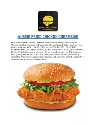 aussie fried chicken chermside