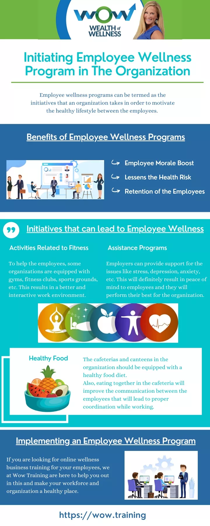 initiating employee wellness program