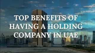 TOP BENEFITS OF HAVING A HOLDING COMPANY IN UAE