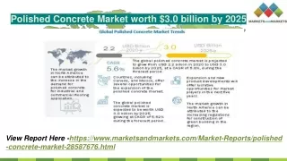 Polished Concrete Market  - Global Forecast to 2025
