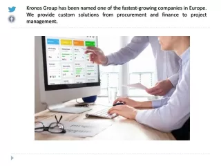 kronos group has been named one of the fastest