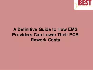 a definitive guide to how ems providers can lower