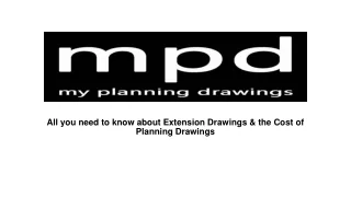 All you need to know about Extension Drawings & the Cost of Planning Drawings