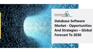 database software market opportunities