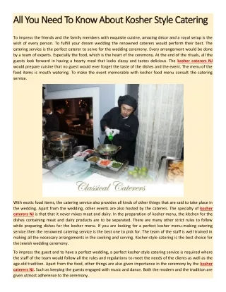 all you need to know about kosher style