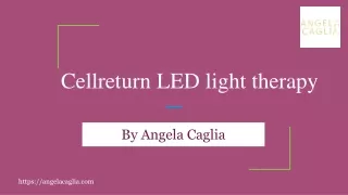Get Cellreturn LED light therapy at an affordable cost