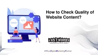 How to Check Quality of Website Content?