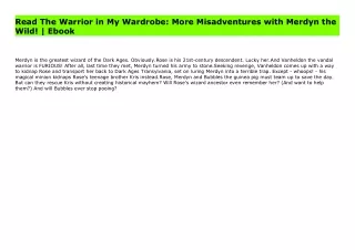 Read The Warrior in My Wardrobe: More Misadventures with Merdyn the Wild! | Ebook