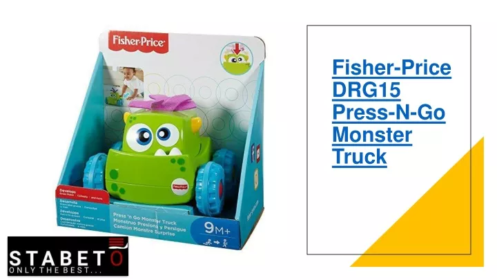 fisher price drg15 press n go monster truck
