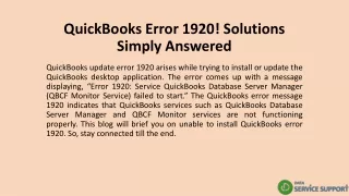 quickbooks error 1920 solutions simply answered