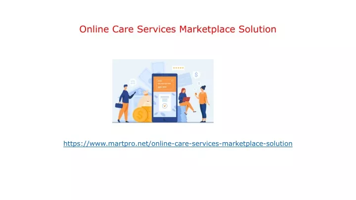 online care services marketplace solution