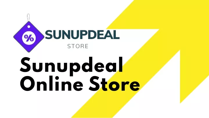 sunupdeal online store