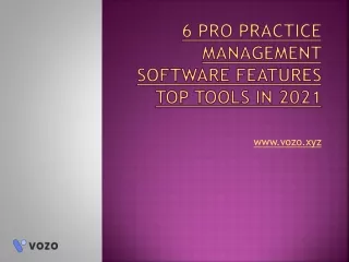 6 Pro Practice Management Software Features