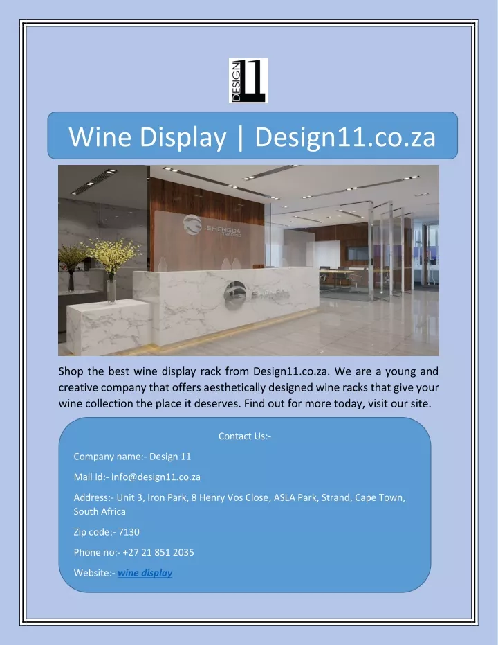 wine display design11 co za