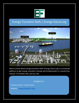 Energy Transition Skills | Energy-future.org